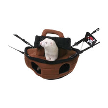 Marshall Pet Products Ferrets Pirate Ship Brown 1ea Marshall Pet Products