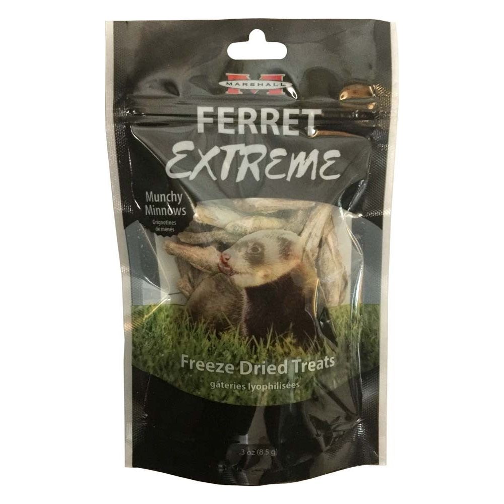 Marshall Pet Products Ferret Extreme Munchy Minnows Treats 1ea/0.3 oz