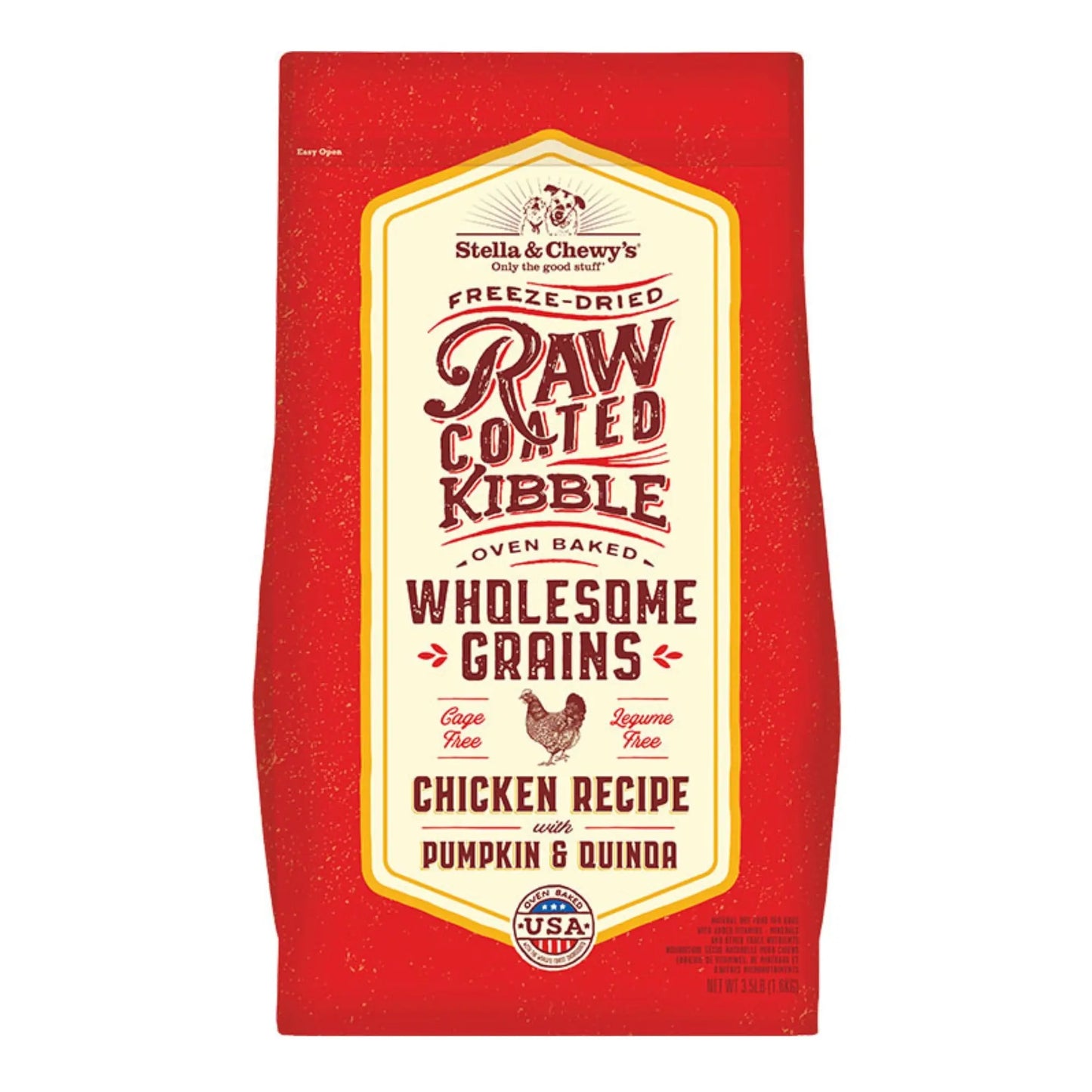 Stella & Chewy's Dog Wholesome Grain Raw Coated Chicken 22Lb Stella & Chewys