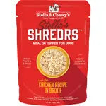 Stella and Chewys Dog Shredrs Chicken 2.8oz. (Case of 24) Stella & Chewys