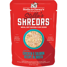 Stella and Chewys Dog Shredrs Chicken and Salmon 2.8oz. (Case of 24) Stella & Chewys