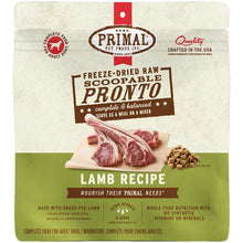 Primal Dog Freeze-Dried Pronto Lamb 7oz. Primal Pet Food