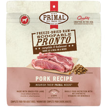 Primal Dog Freeze-Dried Pronto Pork 7oz.. Primal Pet Food