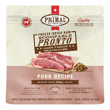 Primal Dog Freeze-Dried Pronto Pork 16oz. Primal Pet Food