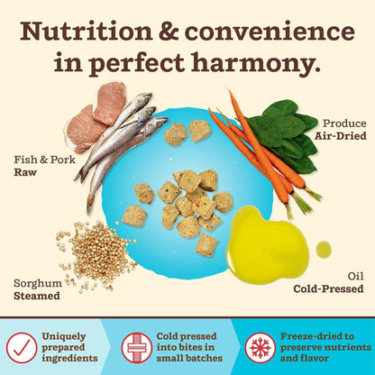 Primal Dog Freeze-Dried Kibble In The Raw Fish 1.5Lb Primal Pet Food