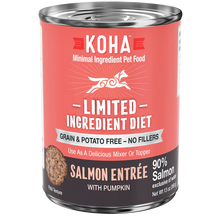 Koha Dog Limited Ingredient Grain Free 90% Salmon 13oz. (Case of 12)