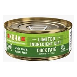 Koha Cat Limited Ingredient Pat Grain Free Duck 5.5oz. (Case of 24)
