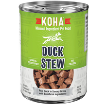 Koha Dog Grain Free Stew Duck 12.7oz. (Case of 12)