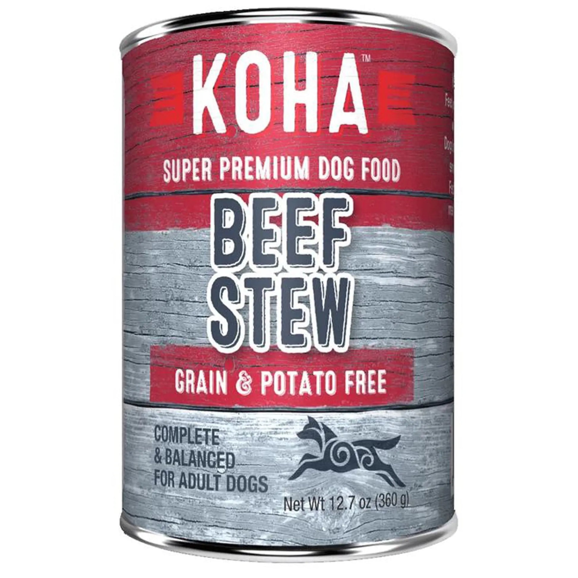 Koha Dog Grain Free Stew Beef 12.7oz. (Case of 12) Koha