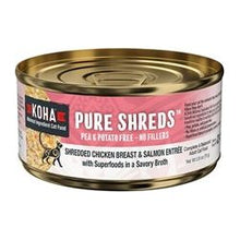 Koha Cat Grain Free Shredded Chicken and Salmon 2.8Oz (Case Of 24)