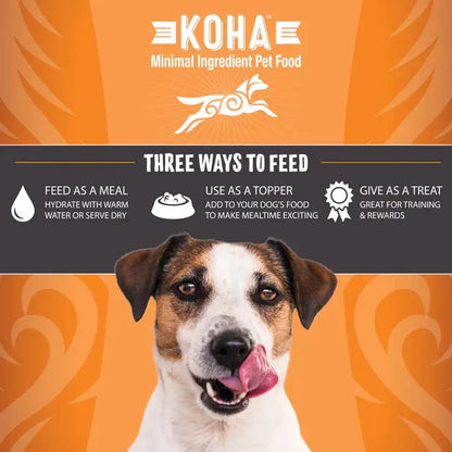 Koha Dog Grain Free Raw Freeze Dried Bites Chicken 14oz. Koha