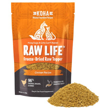 Koha Dog Cat Grain Free Raw Freeze Dried Topper Chicken 8oz.