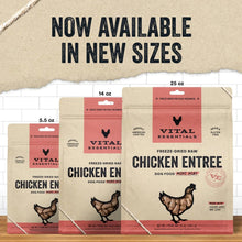 Vital Essentials Dog Freeze-Dried Mini Nibs Chicken 25oz. Vital Essentials