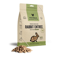 Vital Essentials Dog Freeze-Dried Mini Nibs Rabbit 14oz. Vital Essentials