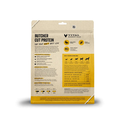 Vital Essentials Dog Freeze-Dried Mini Patties Duck 14oz. Vital Essentials