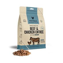 Vital Essentials Cat Freeze Dried Mini Nibs Beef Chicken 12oz. Vital Essentials
