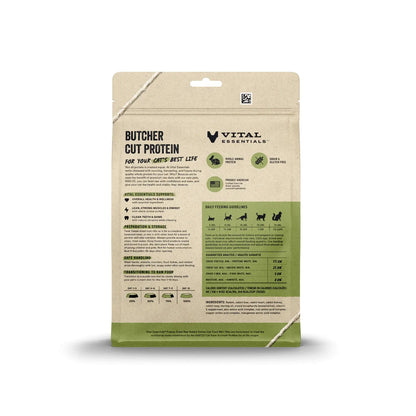 Vital Essentials Cat Freeze Dried Mini Nibs Rabbit 12oz. Vital Essentials