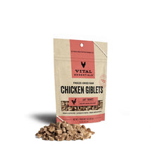 Vital Essentials Cat Freeze-Dried Treat Chicken Giblet 1oz. Vital Essentials