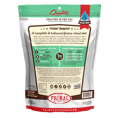 Primal Pet Foods Freeze Dried Dog Food 5.5oz.-Chicken Primal Pet Food