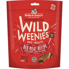 Stella And Chewys Dog Freeze Dried Weenie Red Meat 3.25 oz.