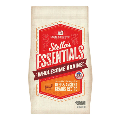 Stella & Chewy's Dog Essential Beef & Ancestrial Grains 3Lb Stella & Chewys