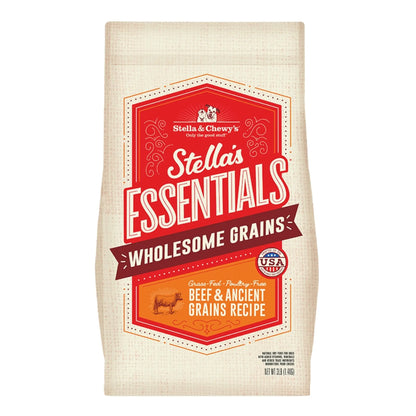 Stella & Chewy's Dog Essential Beef & Ancestrial Grains 3Lb Stella & Chewys