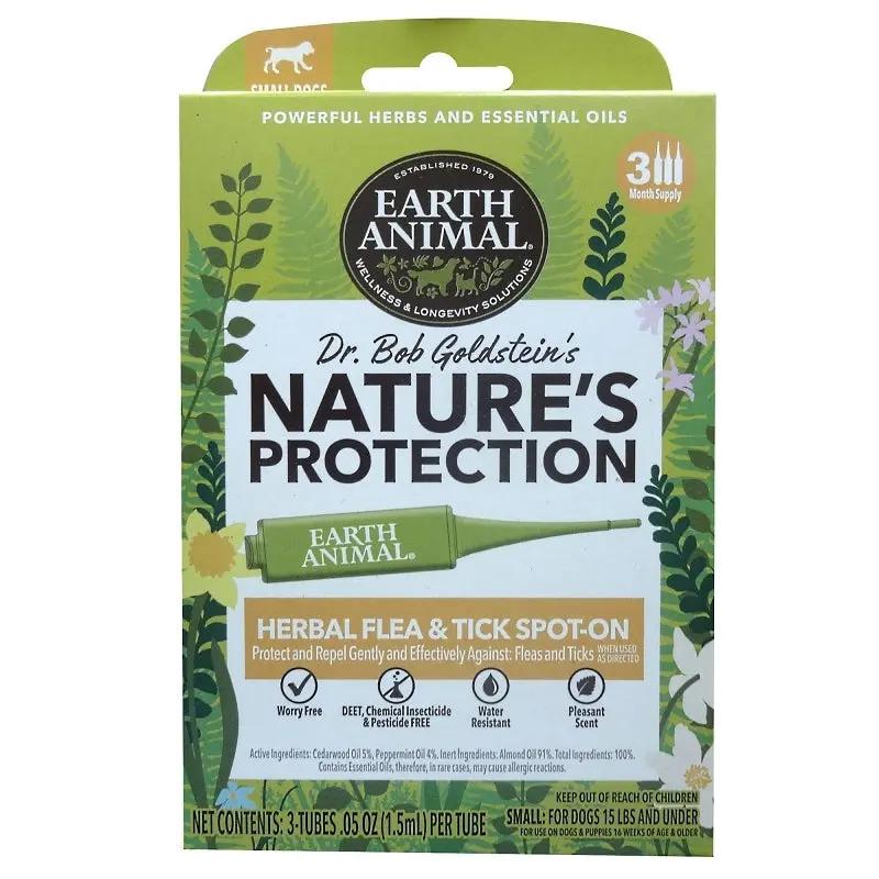 Earth Animal Dog Nupro Spot-On Flea And Tick Small Earth Animal