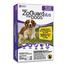 Zoguard Plus Spot-On For Dogs 23-44 Lb-3 Pk Zoguard