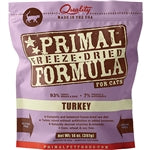 Primal Pet Foods Freeze Dried Cat Food 14oz. Turkey Primal Pet Food