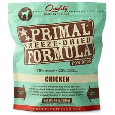 Primal Pet Foods Freeze Dried Food For Dogs 14oz. - Chicken Primal Pet Food