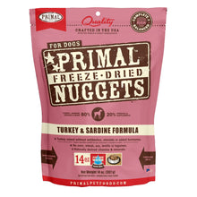 Primal Pet Foods Freeze Dried Dog Food 14oz. Turkey/Sardine Primal Pet Food