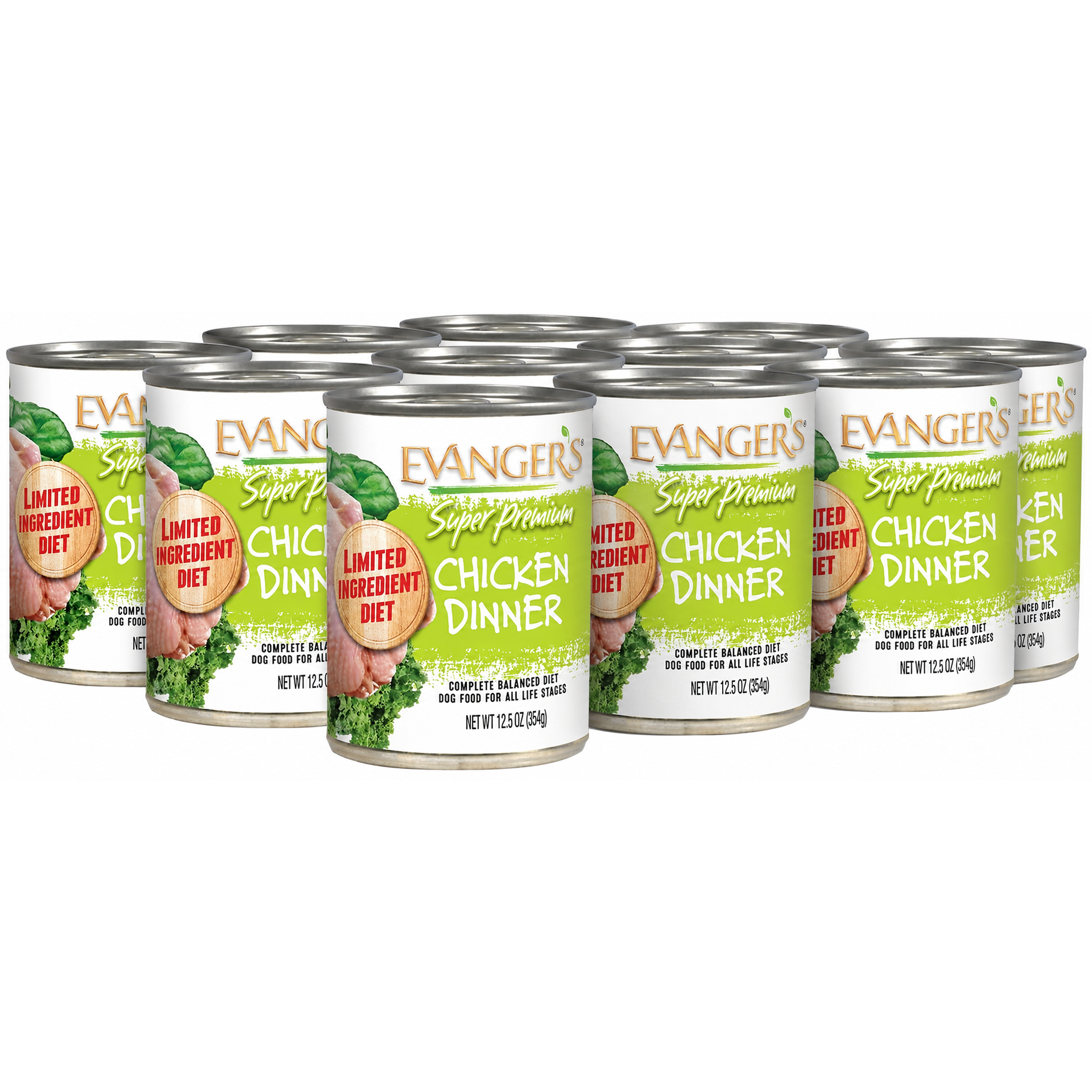 Evanger's Super Premium Chicken Dinner Grain-Free Canned Dog Food Garver