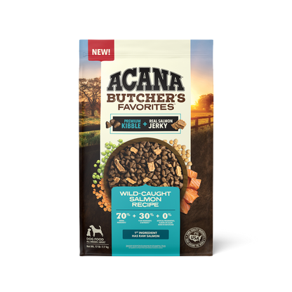 ACANA Butcher's Favorites Grain-Free Wild-Caught Salmon Dry Dog Food Pet Food Experts