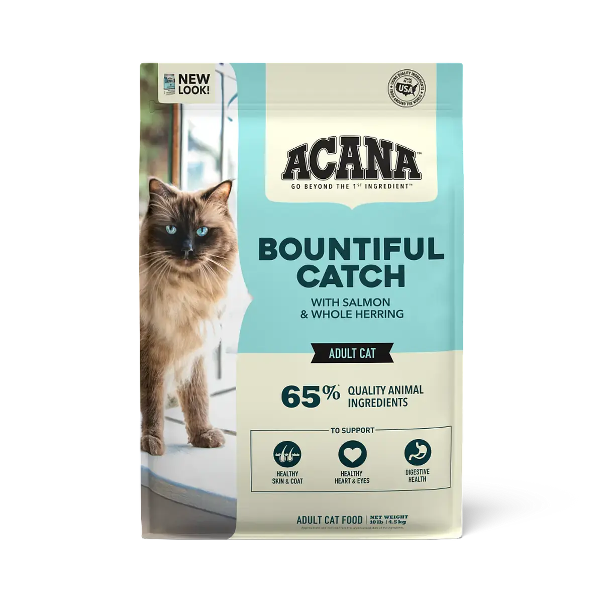 ACANA Bountiful Catch Salmon Catfish & Herring Dry Cat Food Pet Food Experts