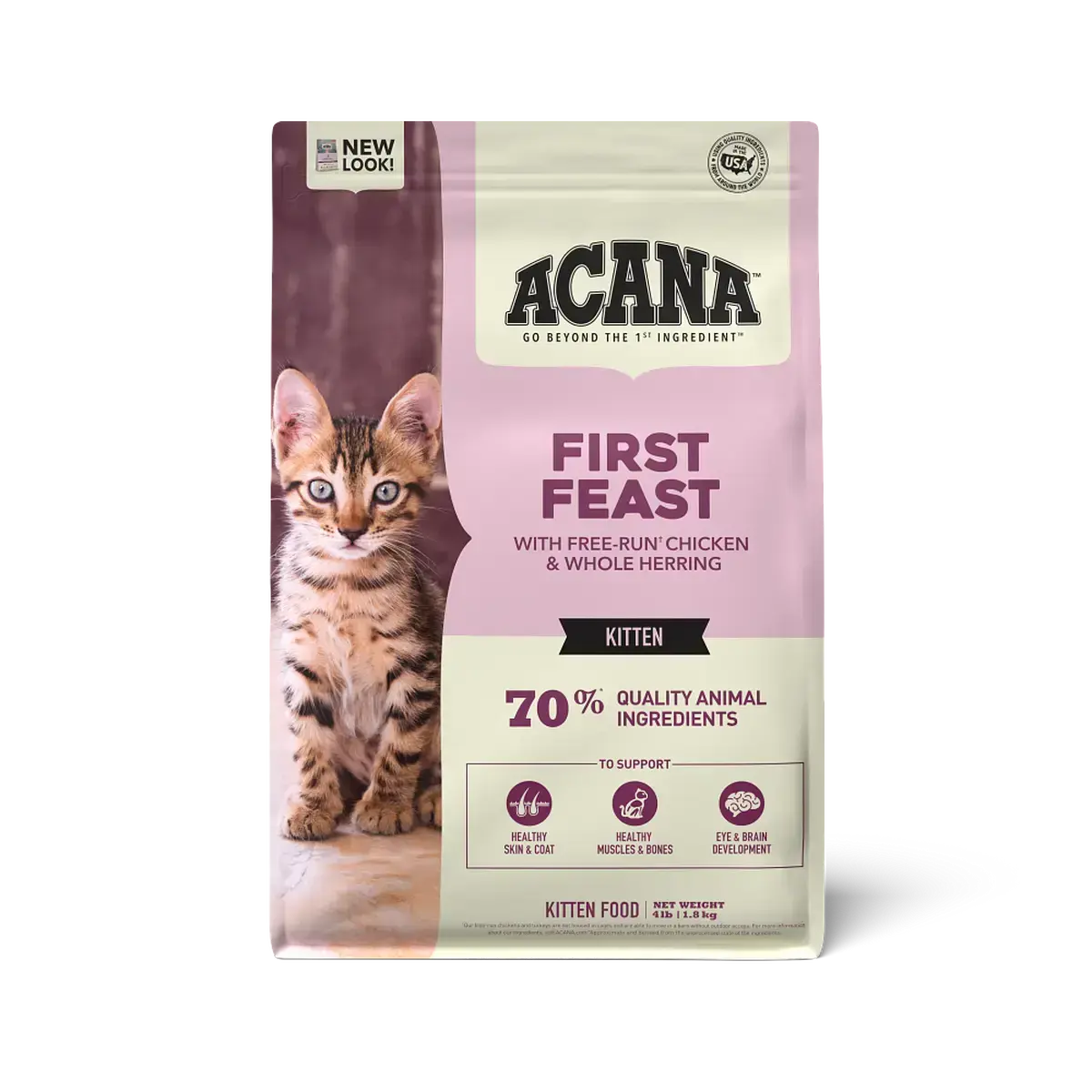 ACANA Kittens First Feast Chicken & Fish Dry Cat Food Pet Food Experts