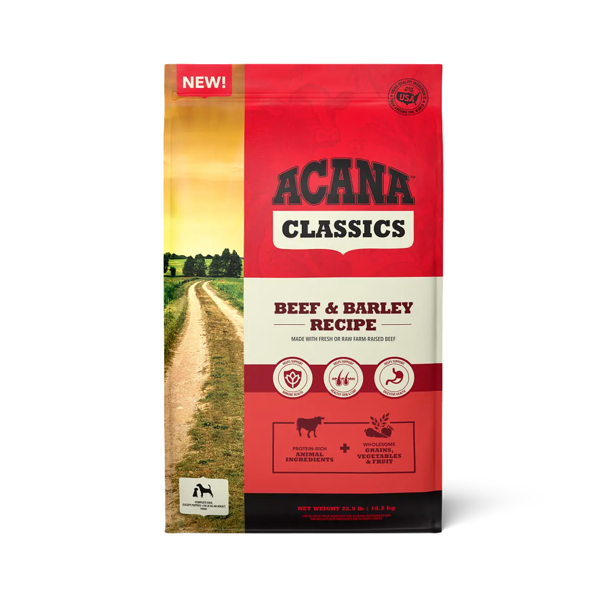 ACANA Dog Classics Beef & Barley Recipe Pet Food Experts
