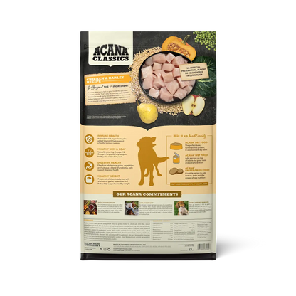 ACANA Dog Classics Chicken & Barley Recipe Pet Food Experts