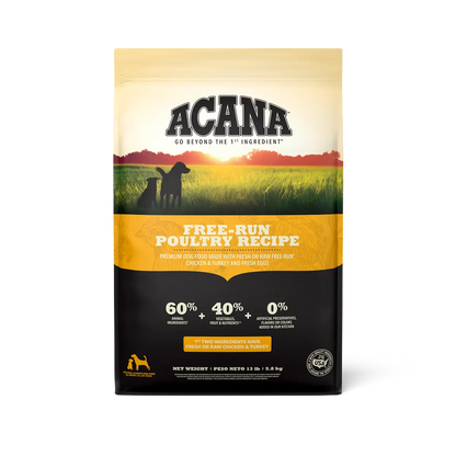ACANA Free Run Poultry Grain-Free Dry Dog Food Pet Food Experts