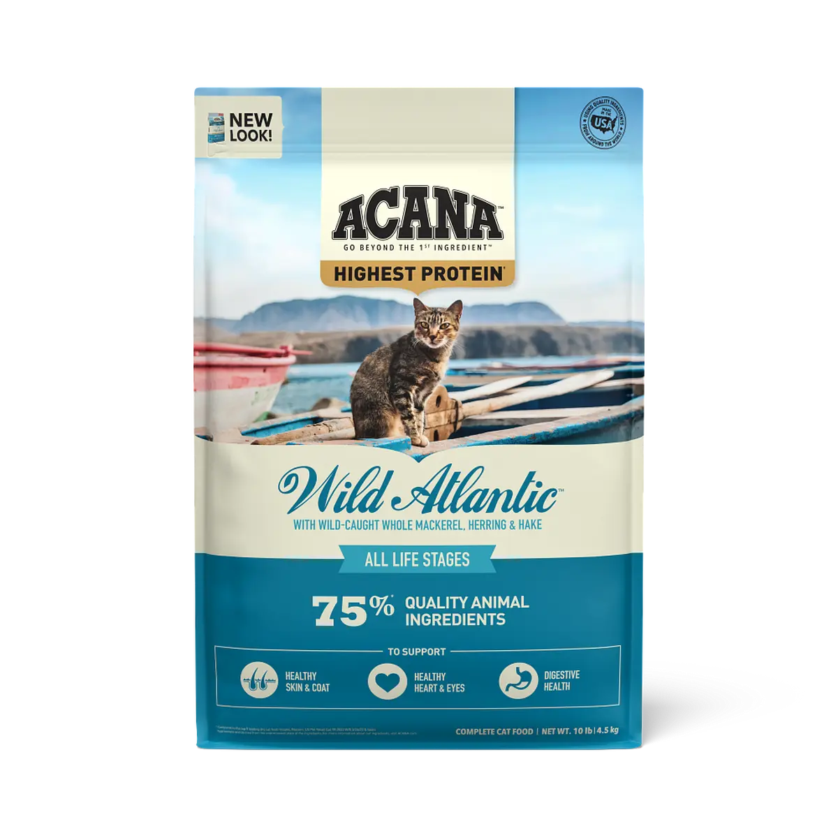 ACANA Wild Atlantic Saltwater Fish with Freeze-Dried Liver Grain-Free Dry Cat Food Pet Food Experts