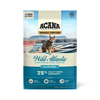 ACANA Wild Atlantic Saltwater Fish with Freeze-Dried Liver Grain-Free Dry Cat Food Pet Food Experts