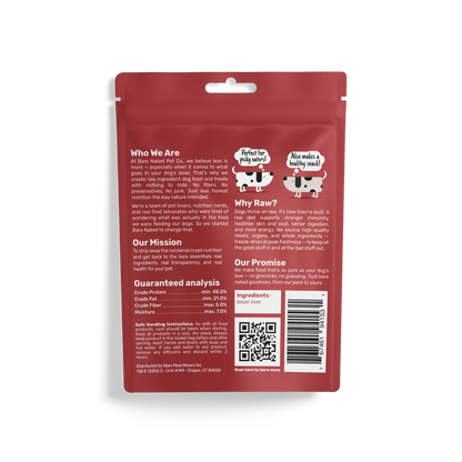 Freeze-Dried Raw Treats by Bare Naked Bare Meal Mixers