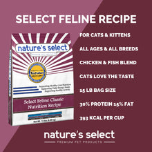 Select Feline Classic Nutrition Recipe Nature's Select US