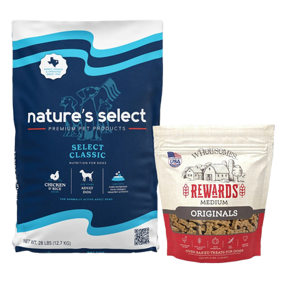Nature's Select Classic Chicken & Rice Recipe, Dry Dog Food for Adults