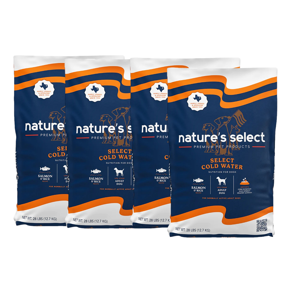 Nature's Select Cold Water Salmon & Rice Recipe, Dry Dog Food for Adults