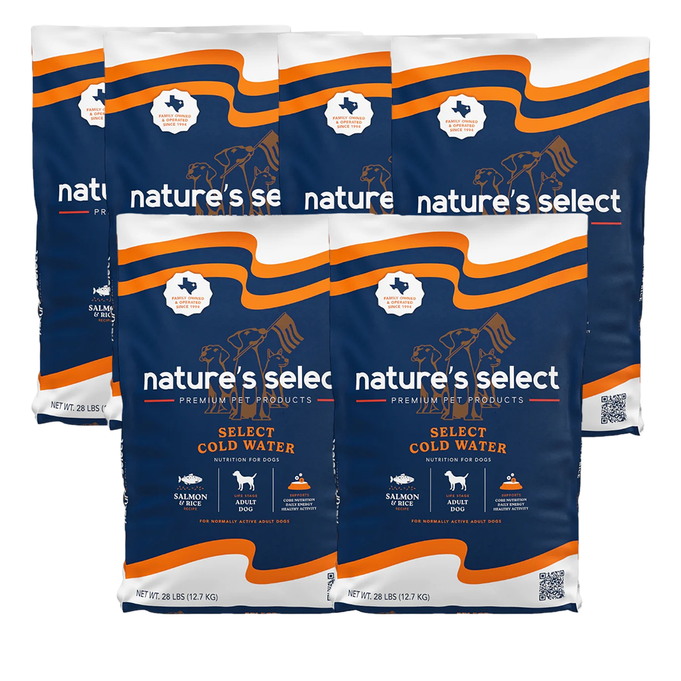 Nature's Select Cold Water Salmon & Rice Recipe, Dry Dog Food for Adults