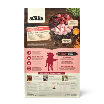 ACANA Butcher's Favorites Grain-Free Farm-Raised Beef & Liver Dry Dog Food Pet Food Experts