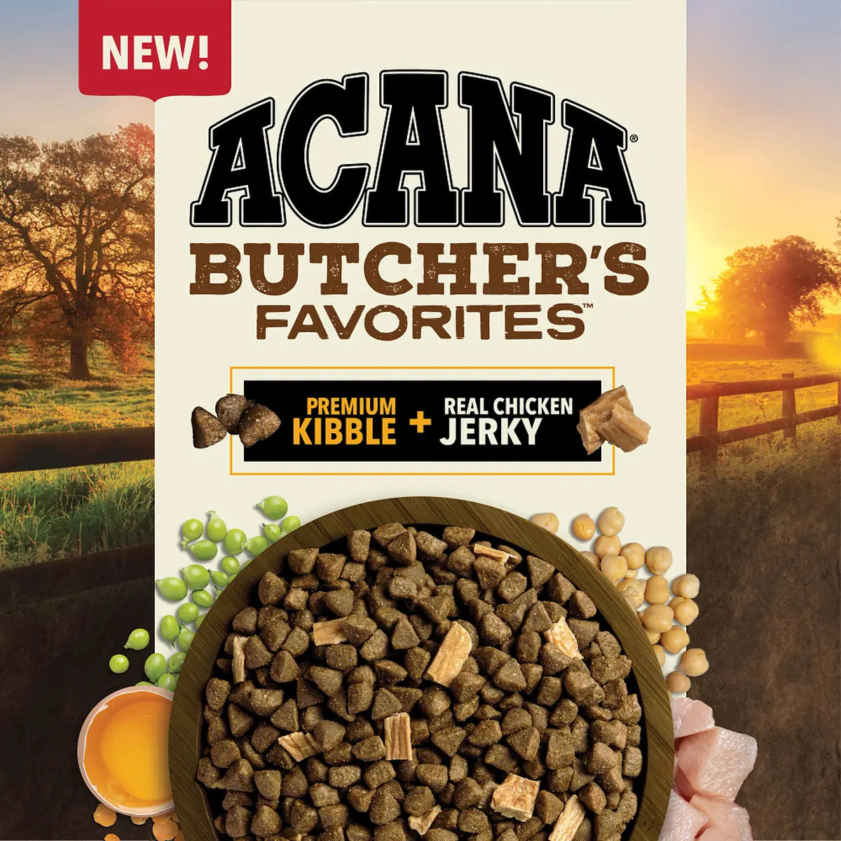 ACANA Butcher's Favorites Grain-Free Free-Run Poultry & Liver Dry Dog Food Pet Food Experts