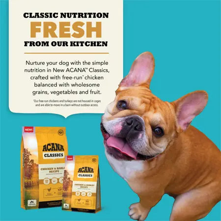 ACANA Dog Classics Chicken & Barley Recipe Pet Food Experts