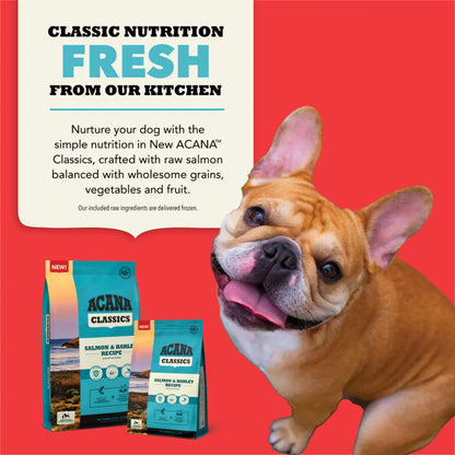 ACANA Dog Classics Salmon & Barley Recipe Pet Food Experts