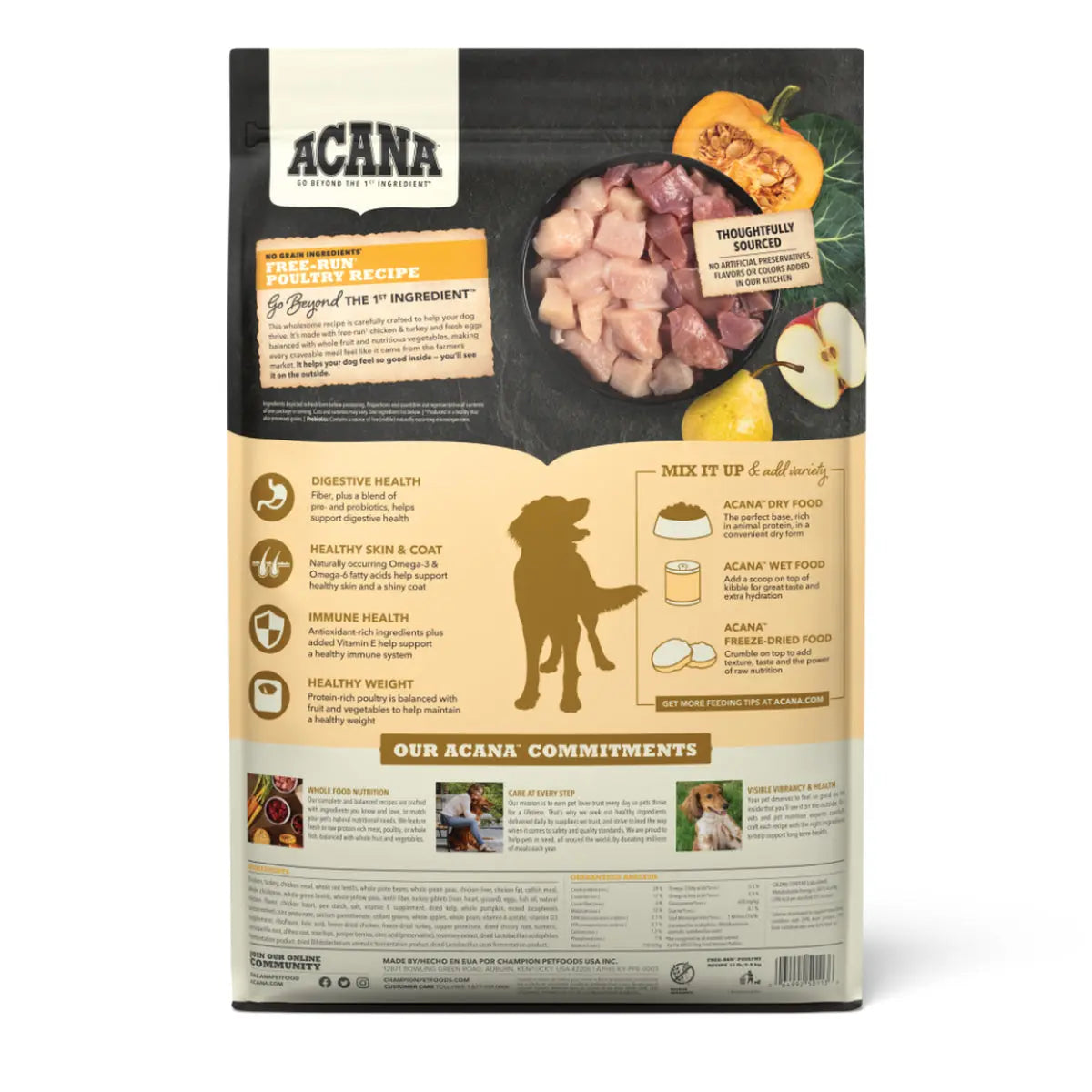 ACANA Free Run Poultry Grain-Free Dry Dog Food Pet Food Experts